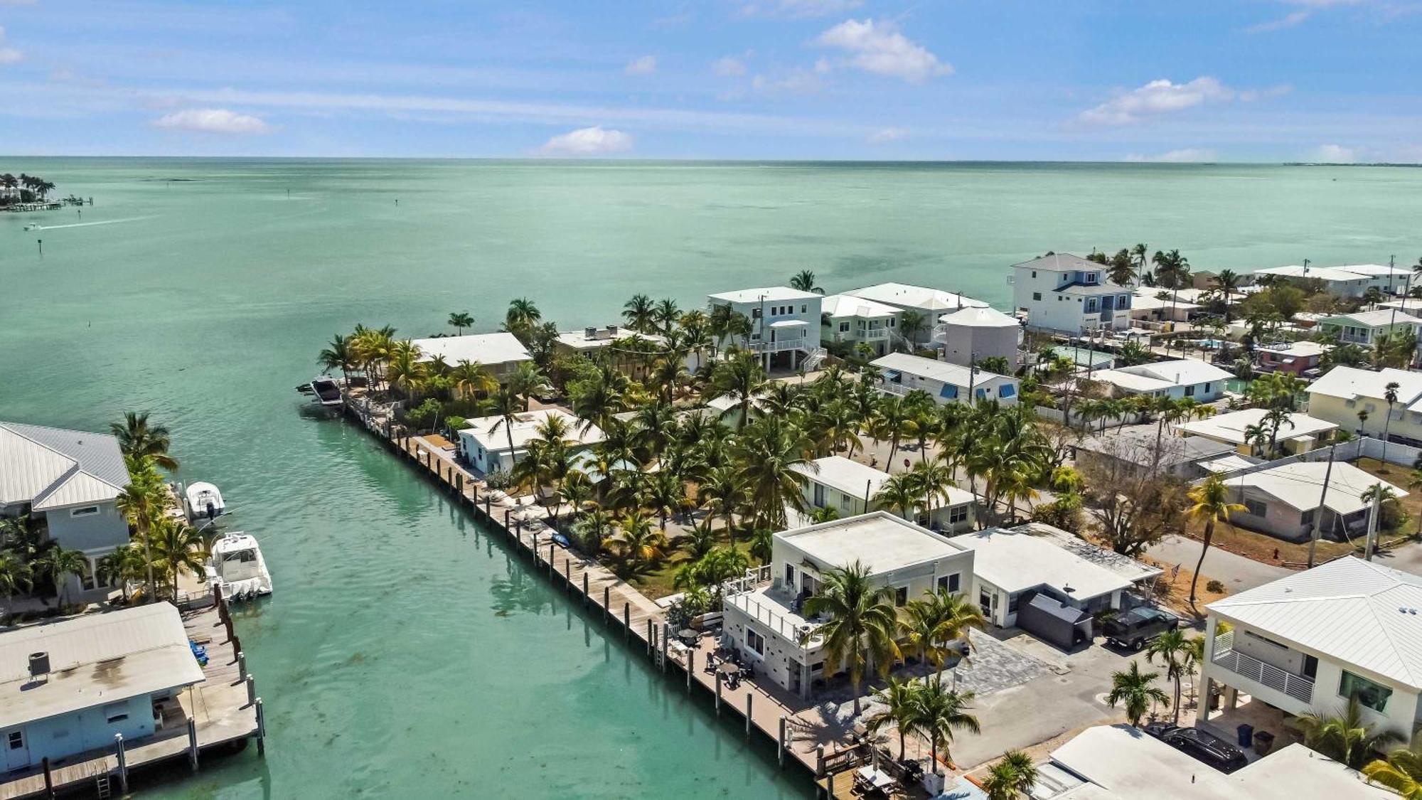 Villa Vaca Cut With 60' Dock 4Br-4Ba 2 Kitchens Marathon Exterior foto