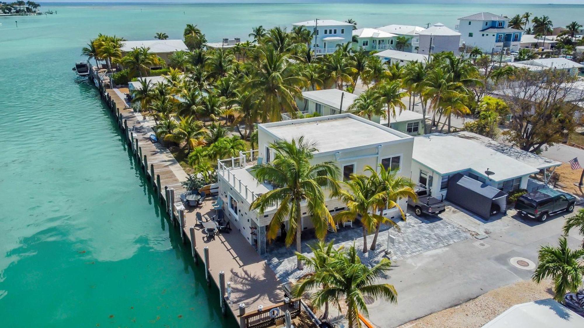 Villa Vaca Cut With 60' Dock 4Br-4Ba 2 Kitchens Marathon Exterior foto